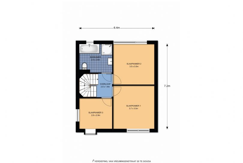 Afbeelding van Vreumingenstraat 20, 2801 AV Gouda : 5